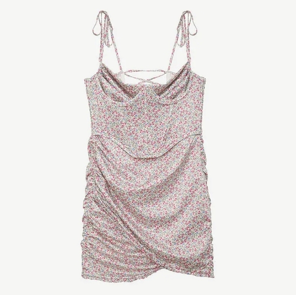 New!For Love and Lemons Baby Butterflies Slip Dress - Picture 2 of 16